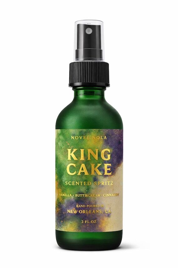 King Cake Scented Room Spray: Mardi Gras Gift...