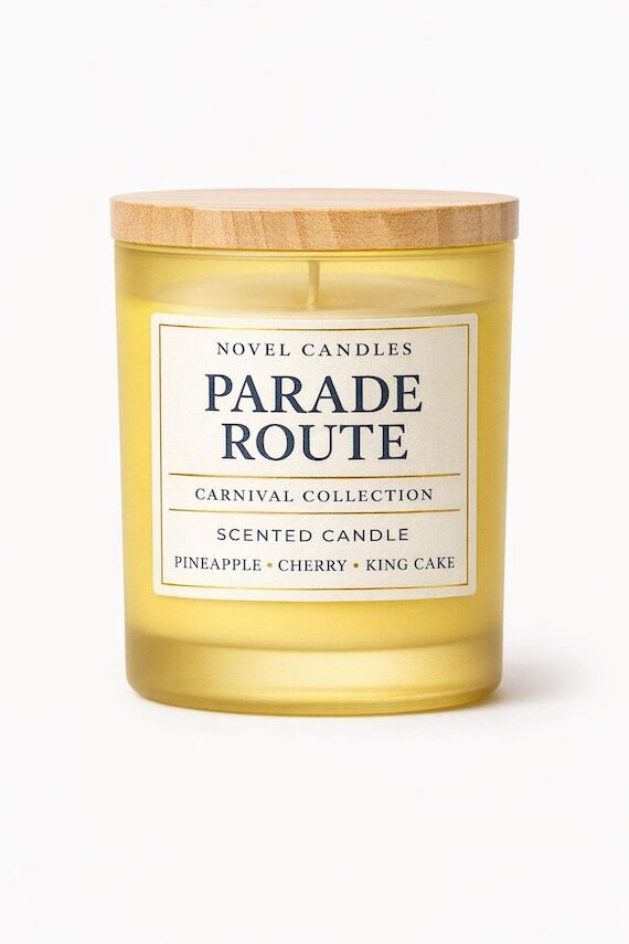 Parade Route Mardi Gras Candle | Pineapple, C...