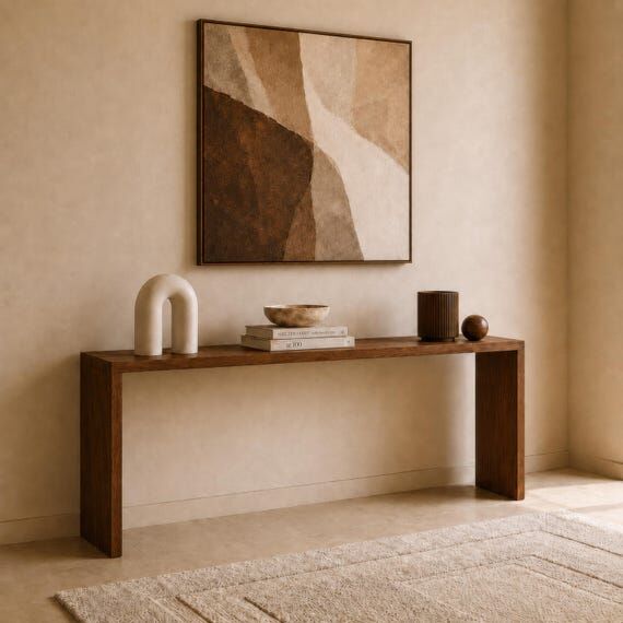 Narrow Console Table Slim Entryway Furniture ...
