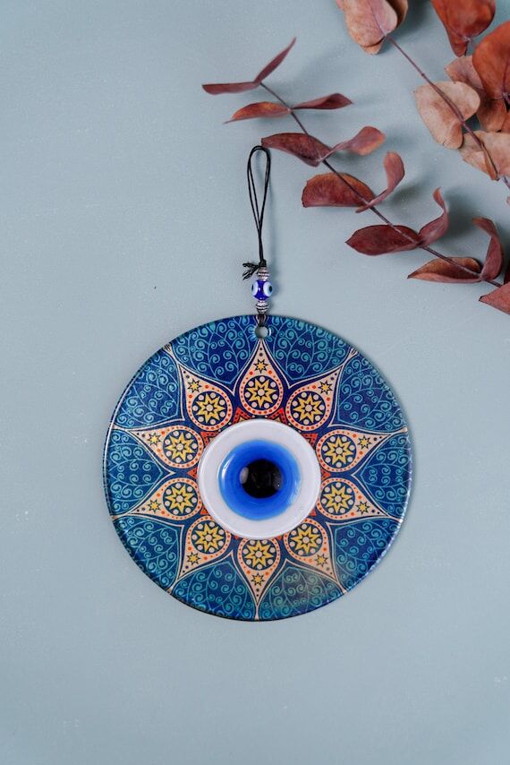 Blue Evil Eye, 16 Cm Large Evil Eye, Evil Eye...