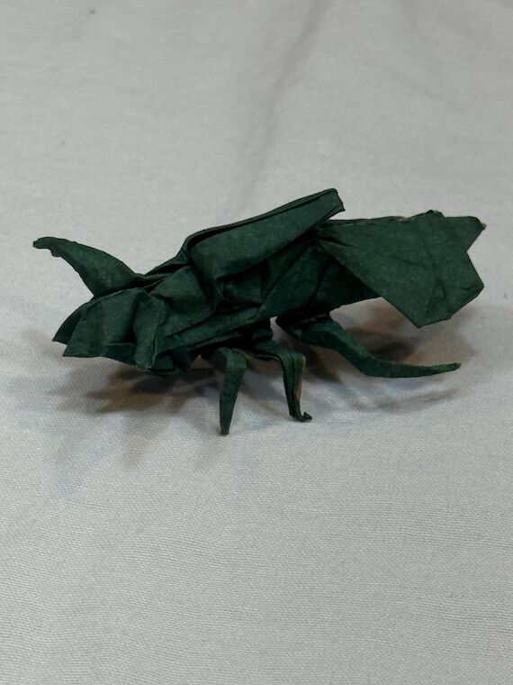 Handcrafted Origami Ant – Minimalist Paper ...
