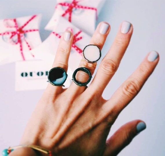 Bright Ring - Custom Colours [Glass & Bronze]...