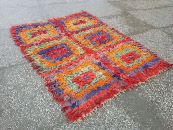 Turkish Tulu Rugs,Vintage Rugs,Anatolian Rugs...