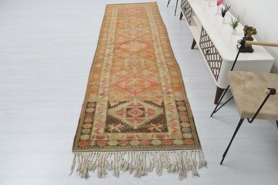 Hallway Runner Rug,Turkish Runner Rug,Runner ...