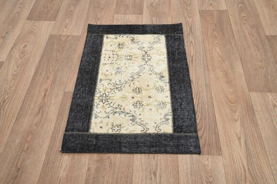 2x3 Small Rug,Vintage Doormat Rug,Neutral Rug...