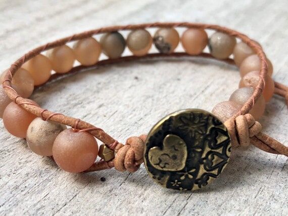 Druzy Bracelet - Druzy Agate Bracelet - Agate...