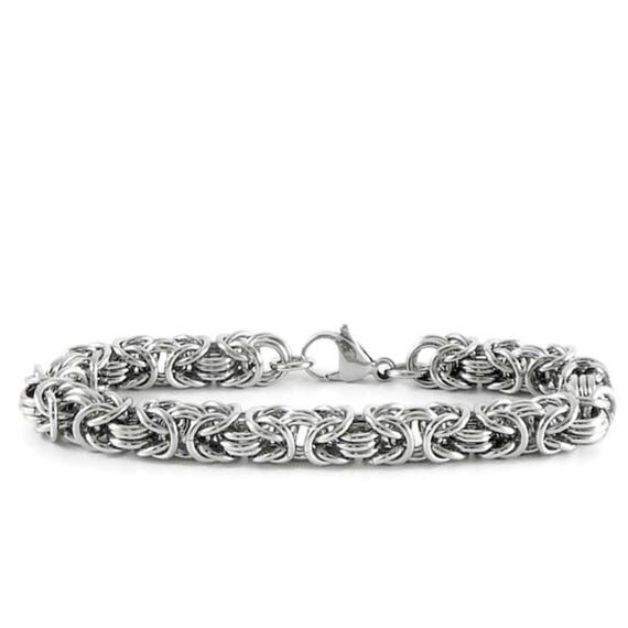 11th Anniversary Stainless Steel Bracelet, 11...