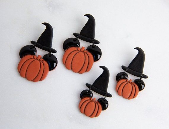 Mouse Witch Pumpkins | Halloween...