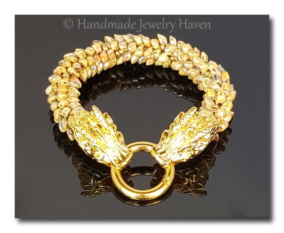 Dragon Jewelry, Viking Bracelet, Cosplay, Kha...