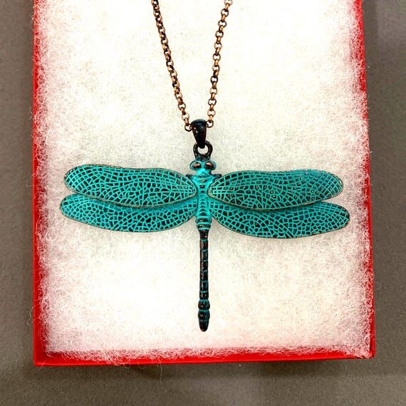 Three*dimensional 3D Dragonfly Burnished Silv...