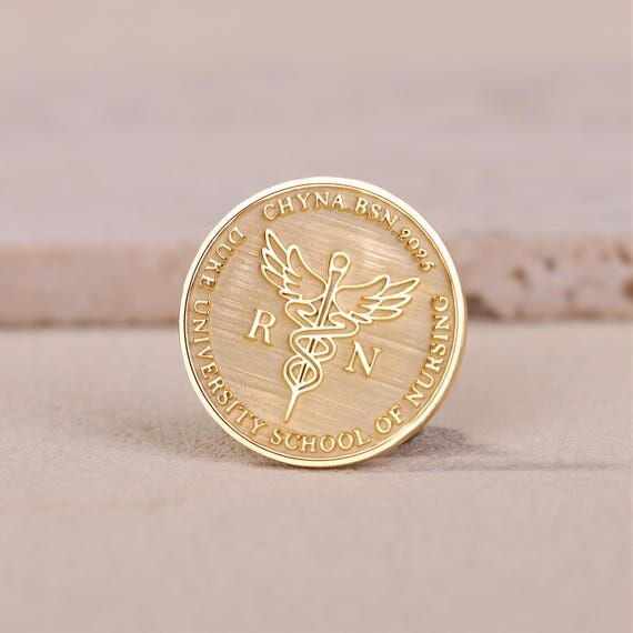 RN Nursing Pinning Ceremony Pin – Custom Nu...