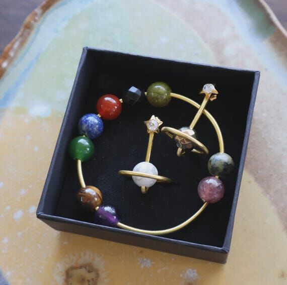Saturn Drop™ Interchangeable Earring Jacket...
