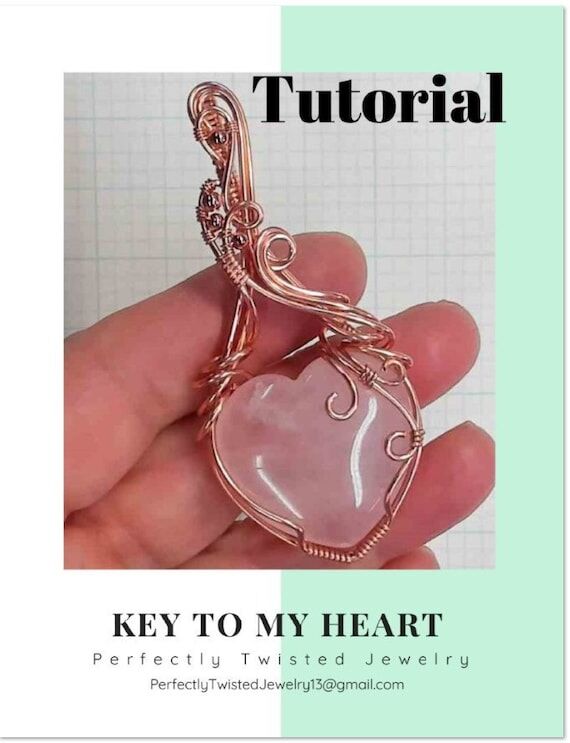 Wire Wrapped Heart Pendant Tutorial: DIY Jewe...