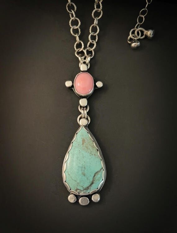 First Light - #8 Mine Turquoise & Queen Conch...