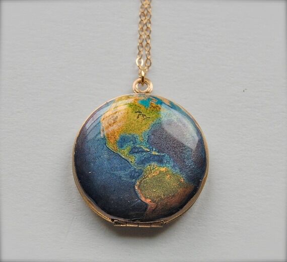 Locket Necklace · World Earth Jewelry · Cus...