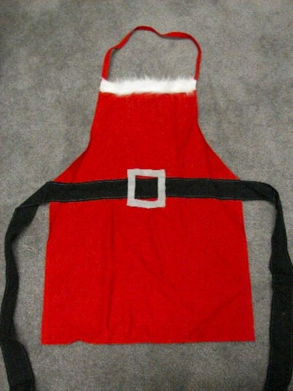 Santa Children's Christmas Apron...
