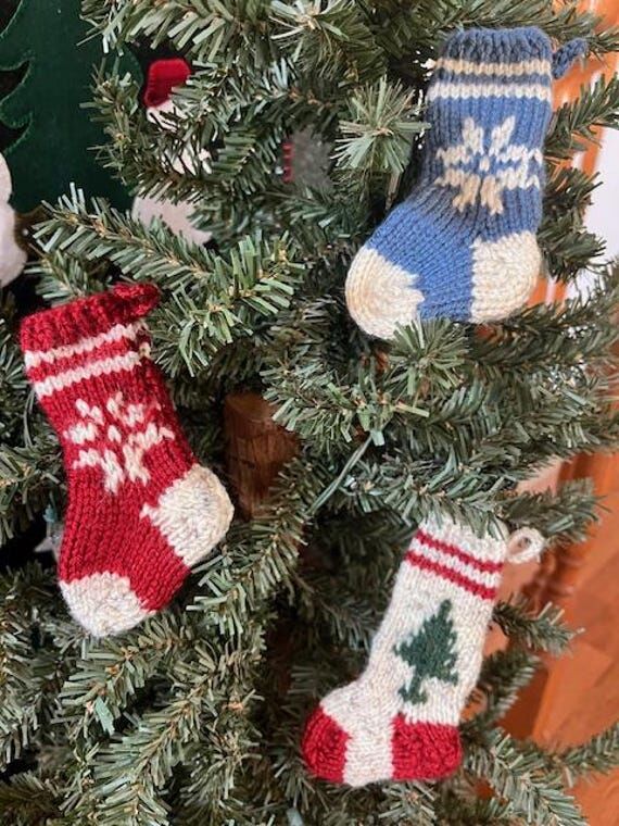Mini stockings ornament...