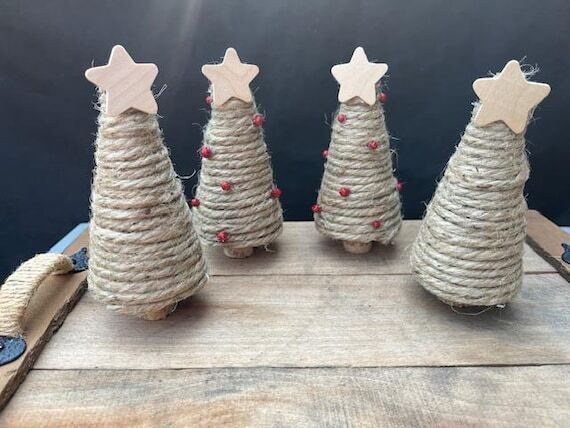 Farmhouse Twine Christmas Tree...