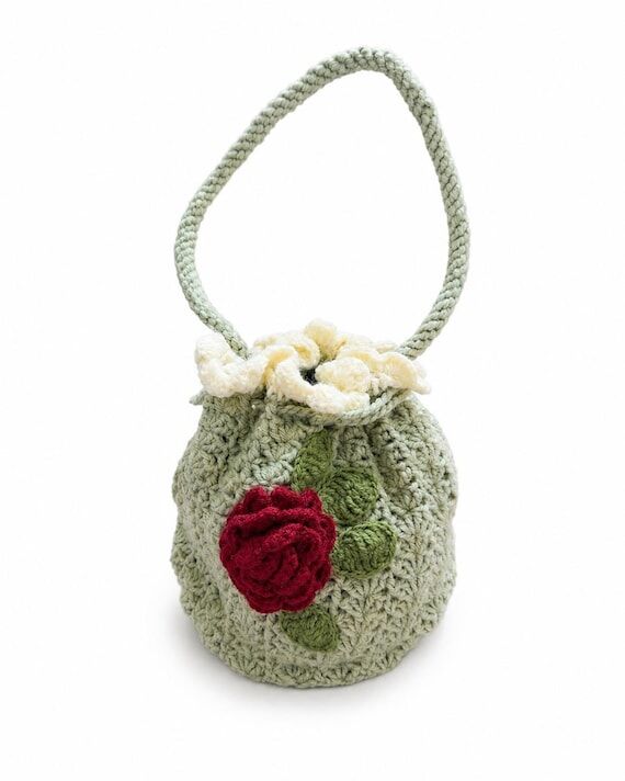 Stitch-by-Stitch Handmade Crochet Drawstring ...