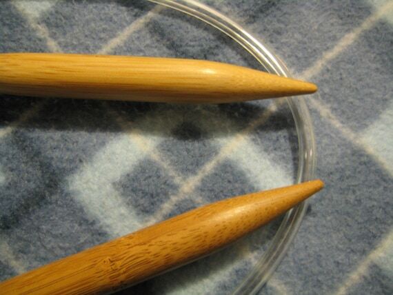 Bamboo Circular Knitting Needles US 19 (15mm)...
