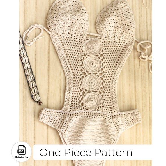 DIY Crochet Swimsuit Pattern and video tutori...