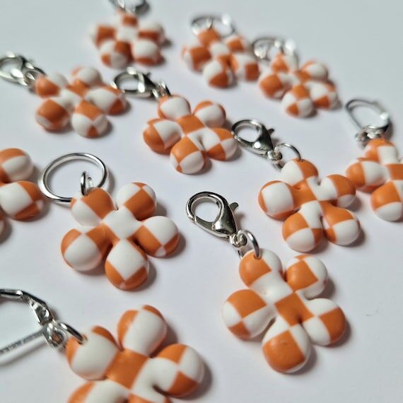 Handmade Polymer Clay Chequer/Checkboard/Ging...
