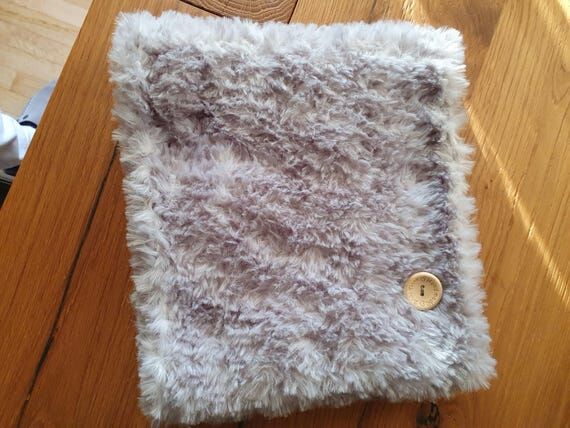 Faux fur neck warmer...