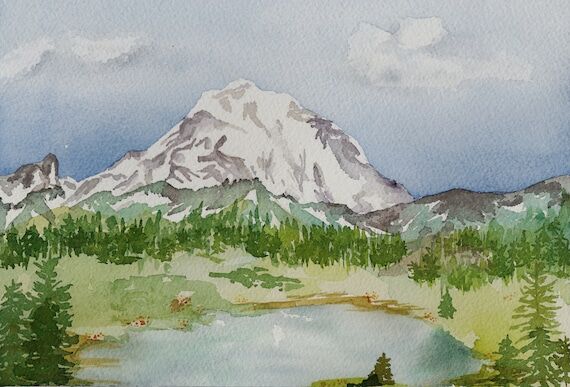 Art Print - Mount Rainier...