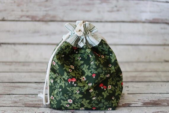 Medium Drawstring Knitting Project Bag...