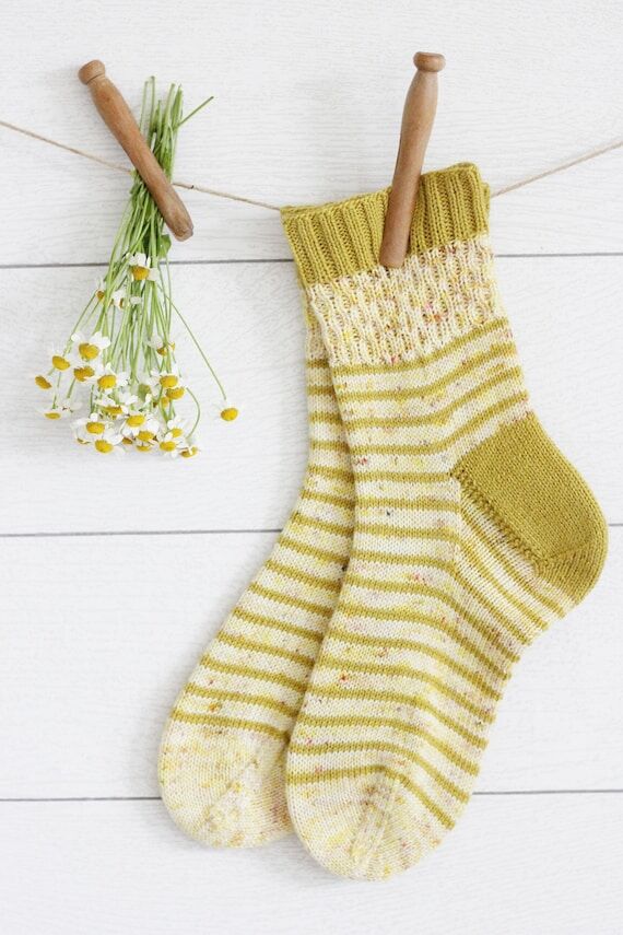 Spring Honey Sock Pattern...