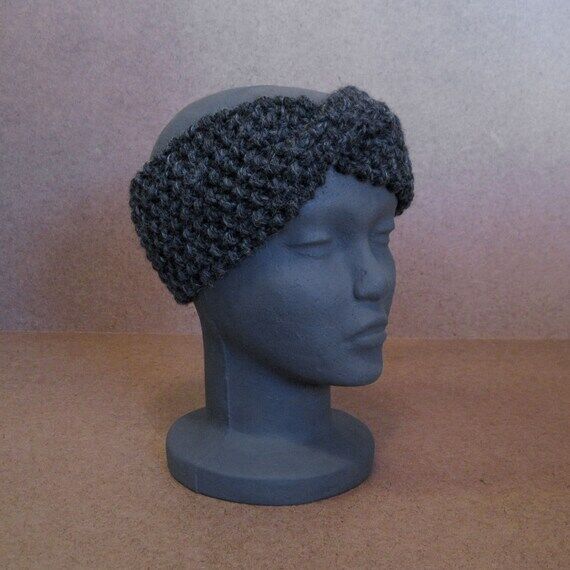 Headband, Chunky Knit Headband - The Brannan ...