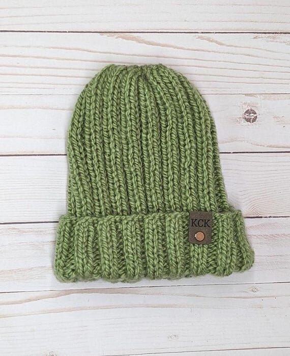 Cozy Knit Beanie, Warm Handmade Beanie, Soft ...