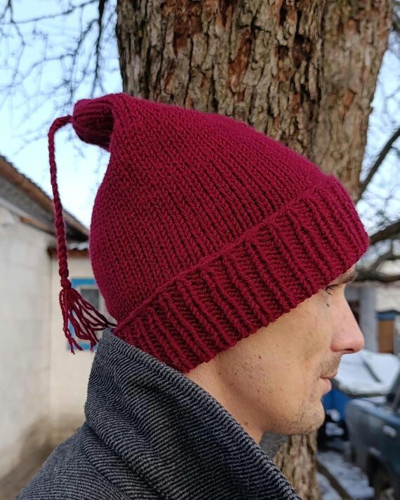 Melt The Ice Hat Hand Knit | Red Norwegian Re...
