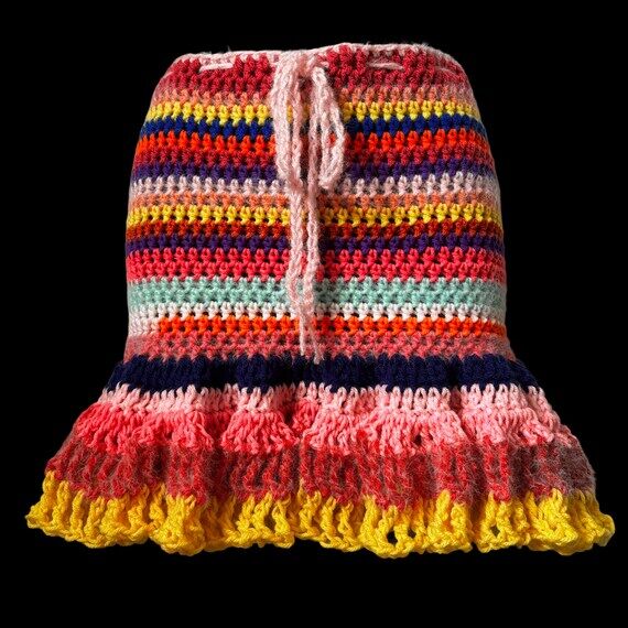 Handmade Crochet Skirt Size Small- Medium, Mi...
