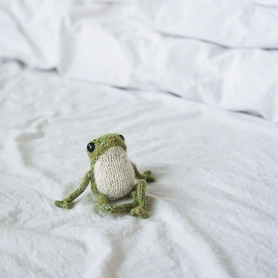Five Frogs Knitting Kit: CBeebies Froglets BB...