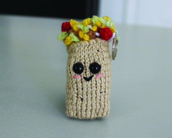 Handmade Knit Benny Burrito Plushy: Handmade ...