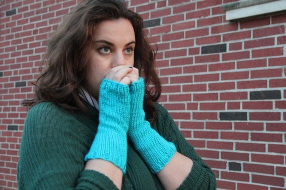 Electric Blue Hand Warmers...
