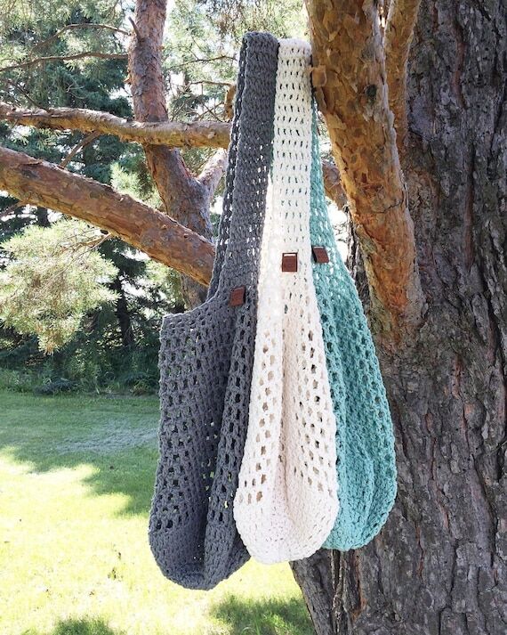 CROCHET PATTERN | Farmers Market Bag, Crochet...