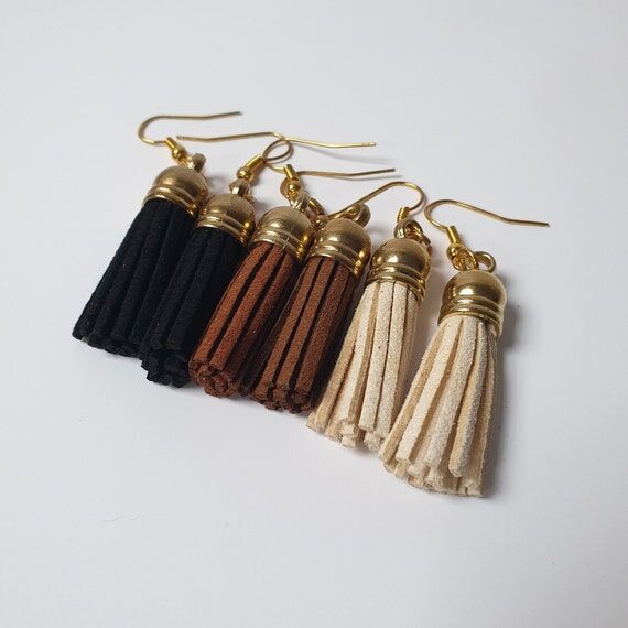 Women's Elegant Suede Brown/Cream Tassel West...
