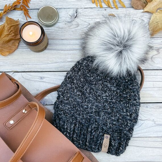 Custom Knit Whirlstream Beanie: Choose Your C...