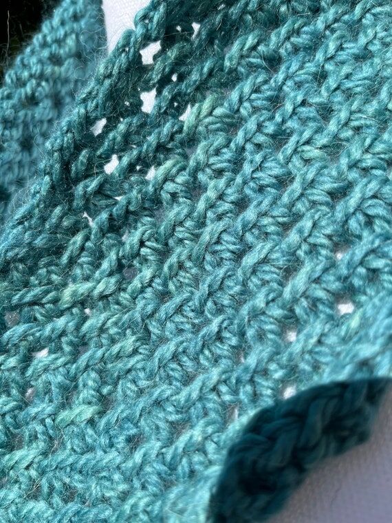 Handmade Knitted Infinity Scarf, Super Soft S...