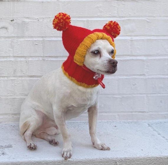 Spain World Cup Soccer Dog CAT Hat Balaclava,...