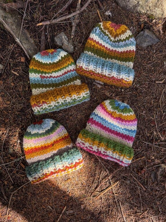 CUSTOMIZABLE, Hand Knit, Colorful, National P...