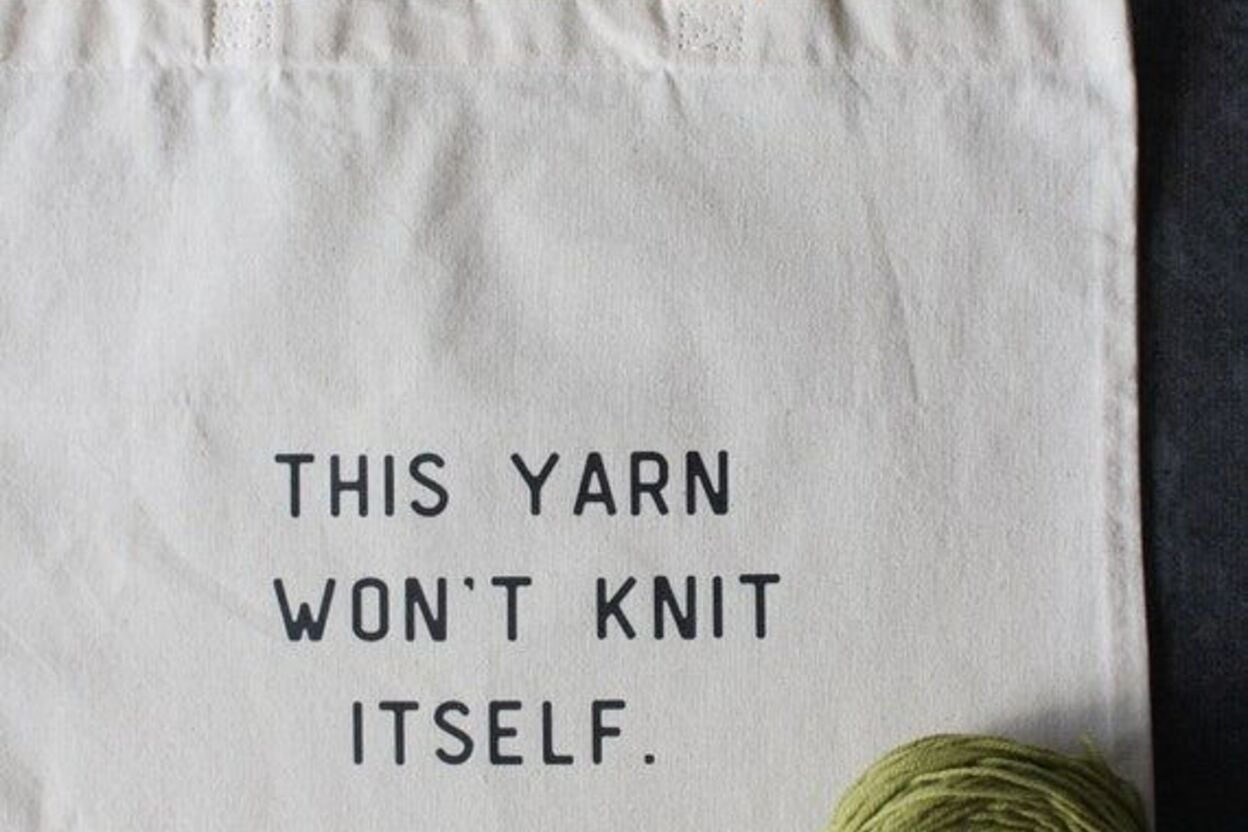 Never Not Knitting