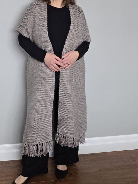 KNITTING PATTERN, "The Wayward Vest&quot...