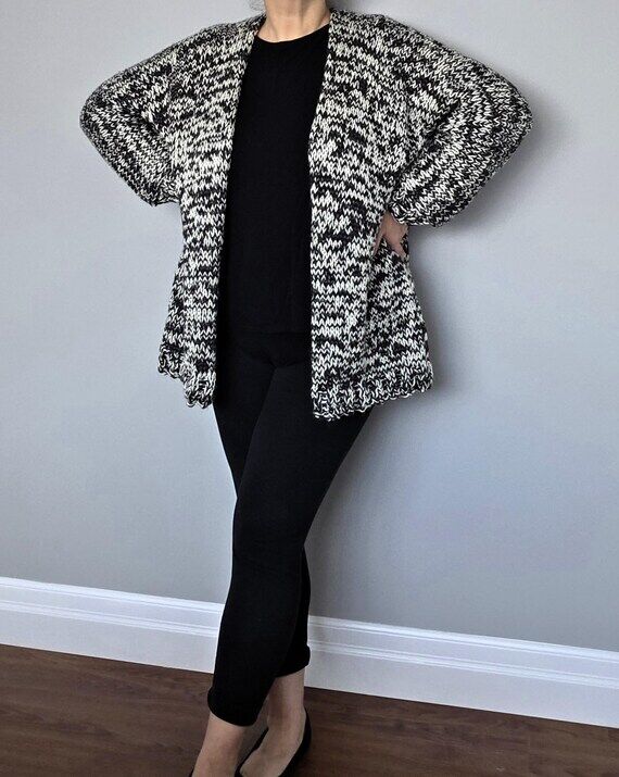 KNITTING PATTERN, "Mountain Cabin Cardig...