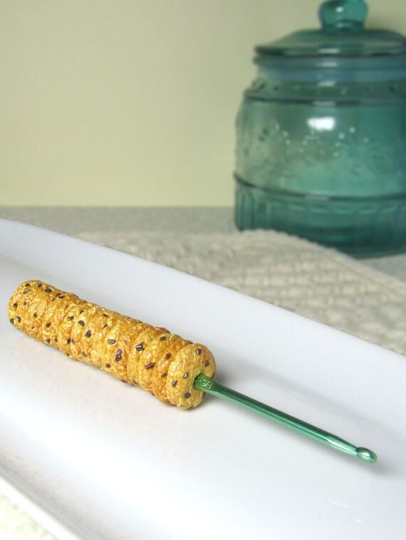 Chocolate Chip Cookie Crochet Hook, bakery th...