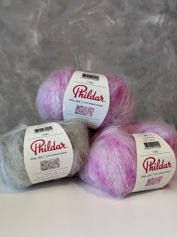 Phil Leo Knitting Yarn, Italian yarn, Mohair ...