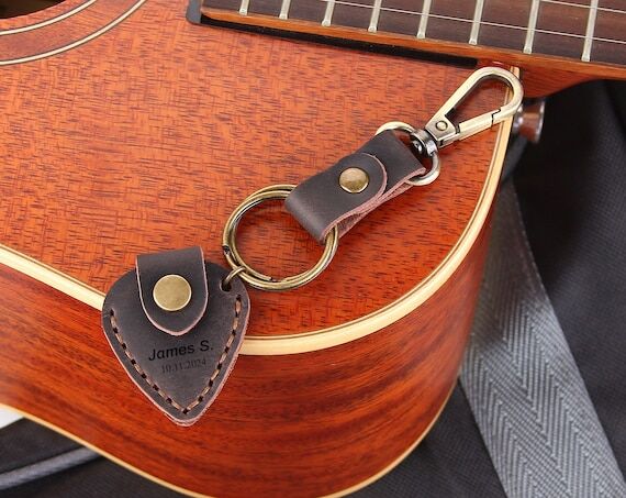 Handmade Guitar Pick Holder,Guitar Pick Case,...
