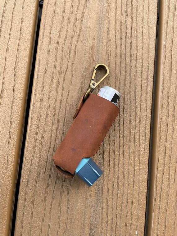 Leather Ventolin Sleeve (Made to Order)...